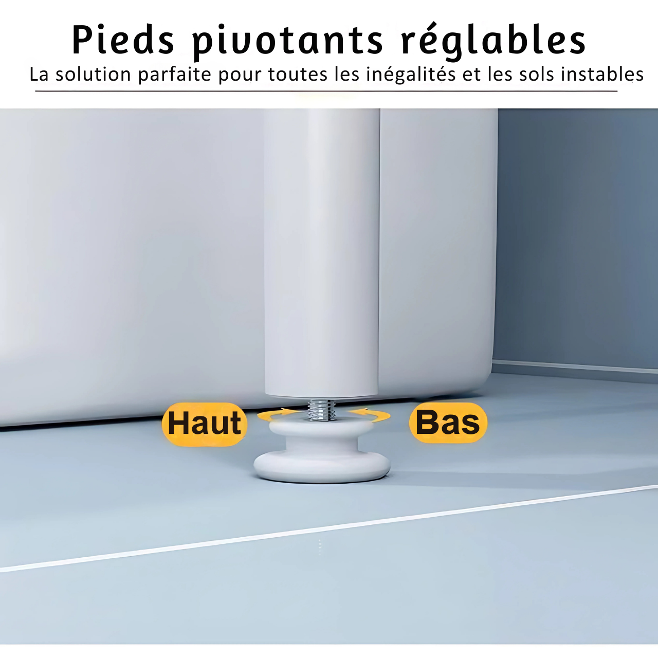 Étagère de Rangement WC et Salle de Bain – 3 Niveaux